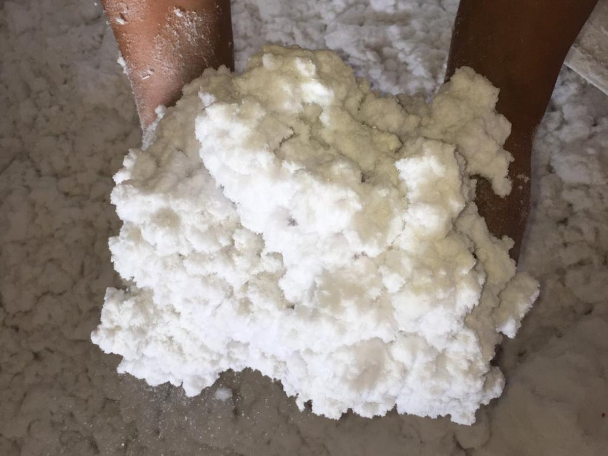 Fibra de celulosa reforzante FCB-150 para impermeabilizantes, fabricada en Monterrey